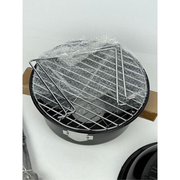 Harley Davidson Motorcycle Charcoal BBQ Grill Portable Travel Set w/ Bag & Tools - Picture 4 of 9